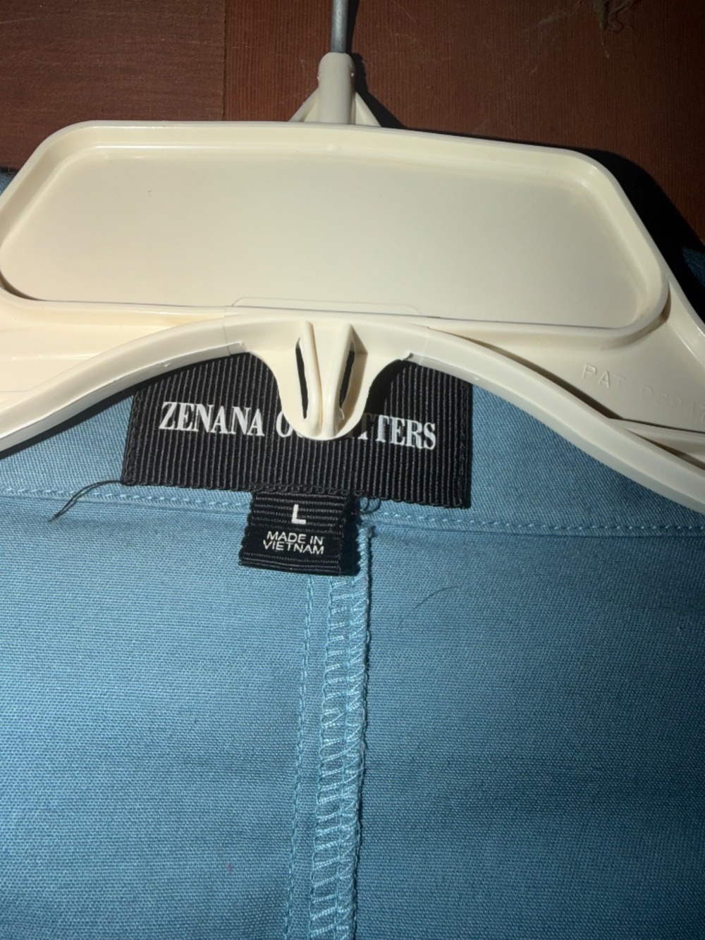 Blue trench jacket - Picture 3 of 3